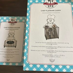 Flatware Cady & Napkin Holder